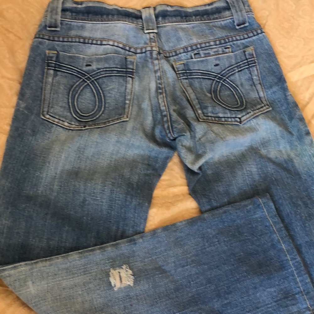 Juicy couture vintage jeans size 24 flare light wash